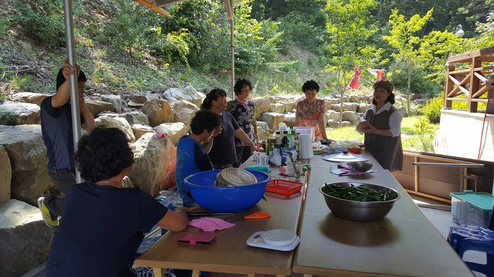장아찌 만들기 체험